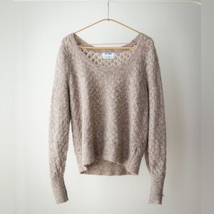 Old Navy Taupe Textured Sweater